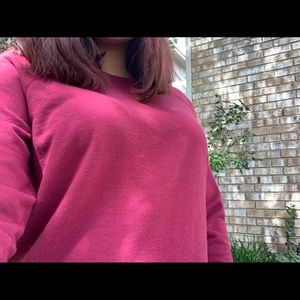 Burgundy Sweater